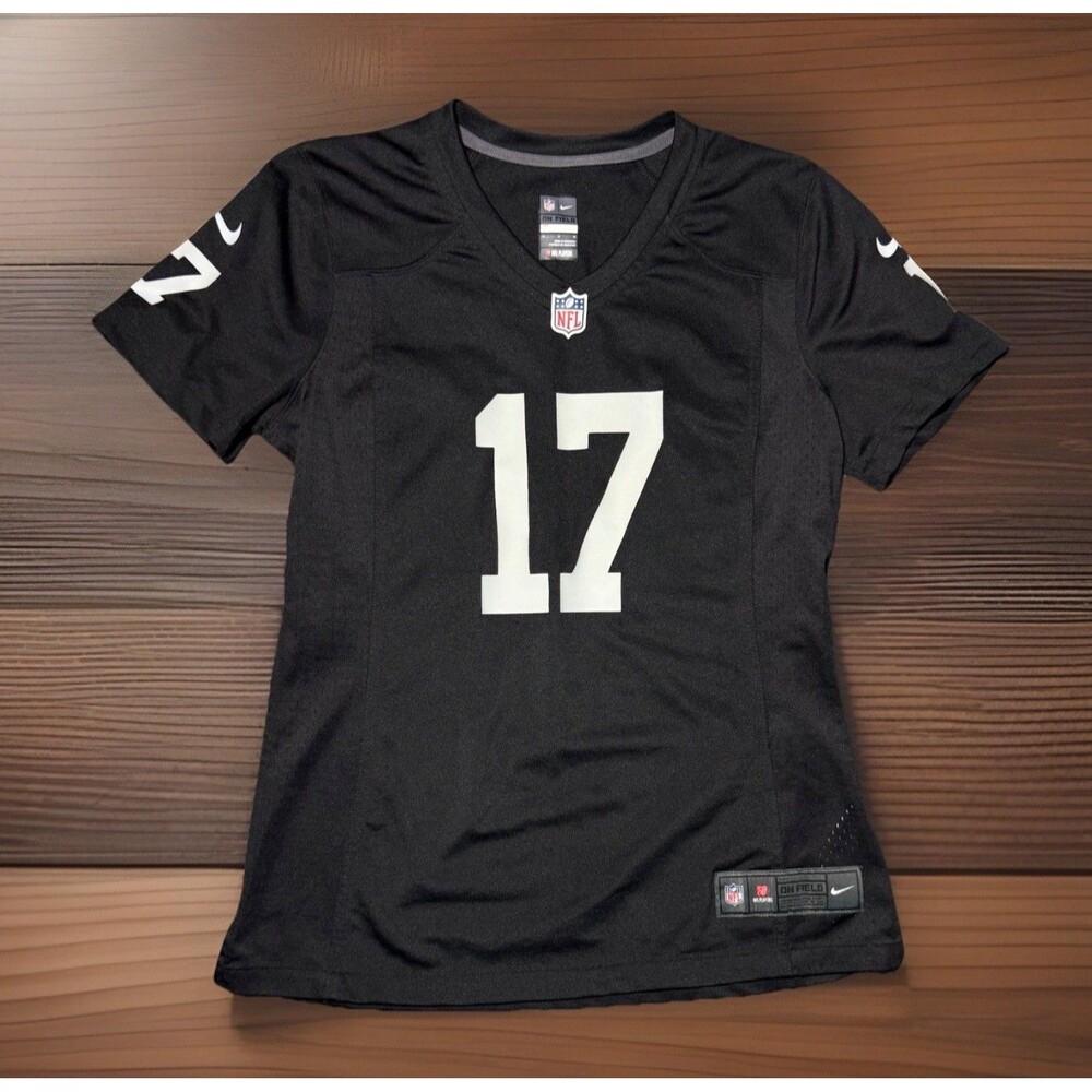 Las Vegas Raiders Jersey NFL Football Davante Adams #17 Black Womens Size Medium